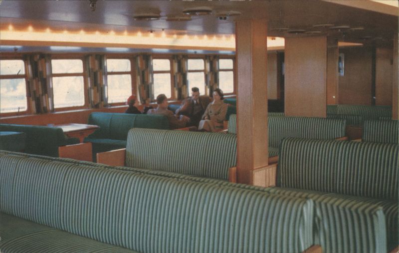 Main Lounge, M.V. Bluenose Ferry Interiors