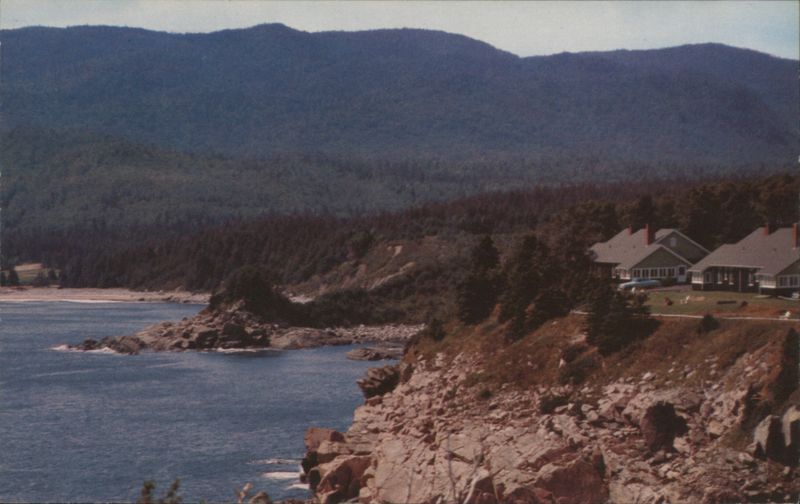 Keltic Lodge View toward Ingonish, Cape Breton, NS Canada