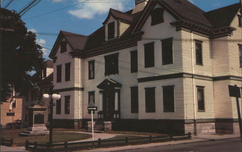 Town Hall, Liverpool, Nova Scotia NS Canada