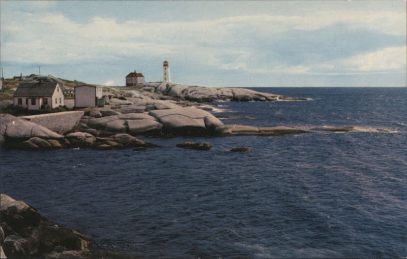 Peggy's Cove Lighthouse, South Shore NS Canada Nova Scotia