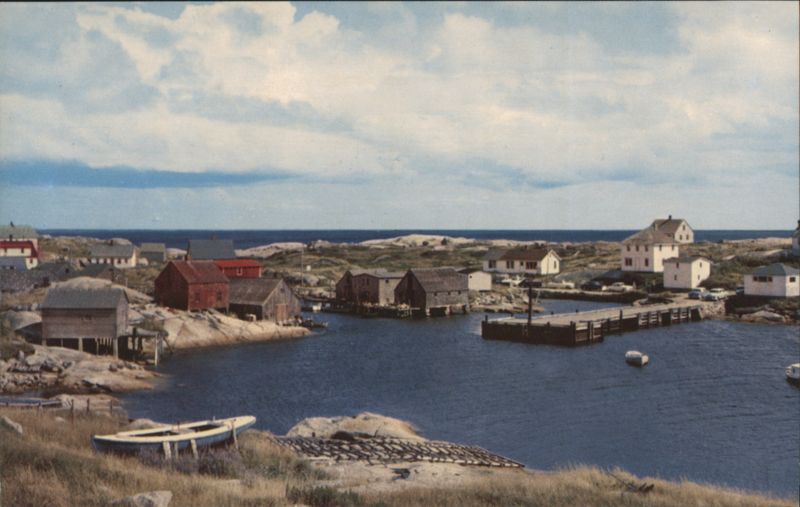 Peggy's Cove Fishing Village, Nova Scotia NS Canada