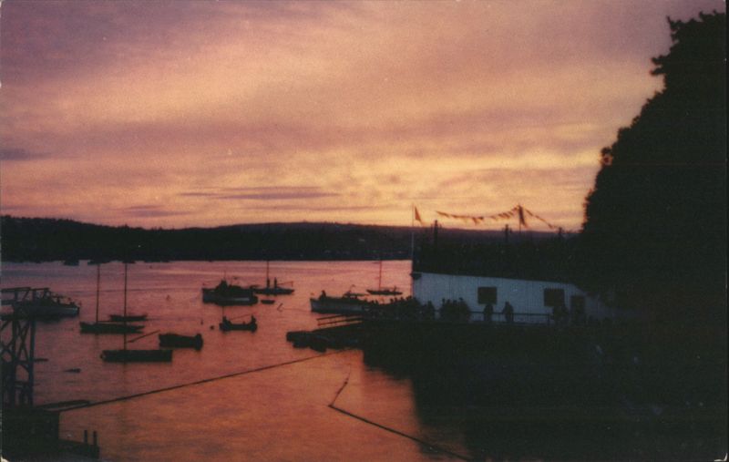 Sunset on Northwest Arm, Halifax, Nova Scotia Canada