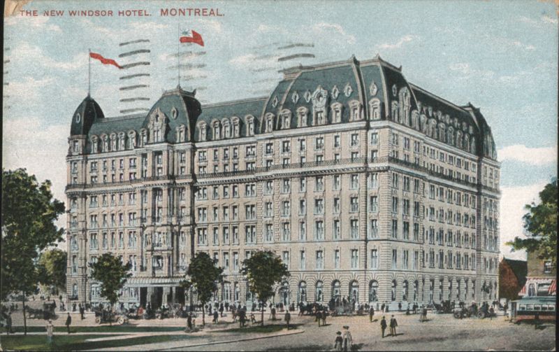 New Windsor Hotel, Montreal QC Canada Quebec
