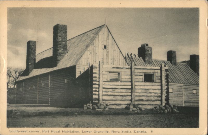 Port Royal Habitation, Lower Granville, NS Canada Nova Scotia