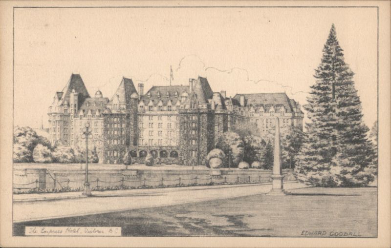The Empress Hotel, Victoria, BC Canada Edward Goodall