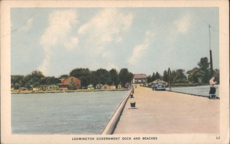 Leamington Government Dock and Beaches Canada Ontario
