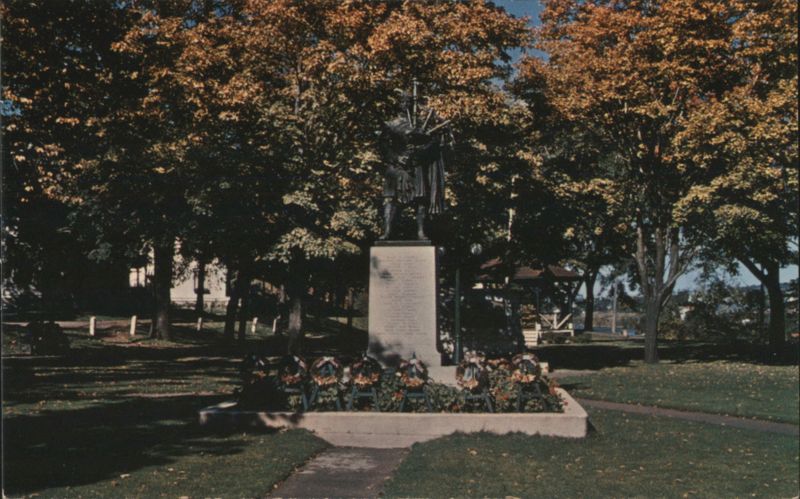 Soldier's Monument, New Glasgow, Nova Scotia NS Canada
