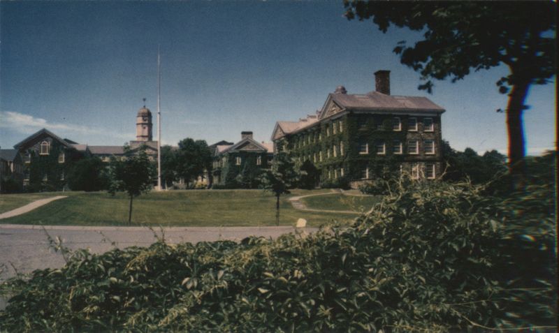 Dalhousie University Campus View, Clock Tower, Halifax, NS Canada