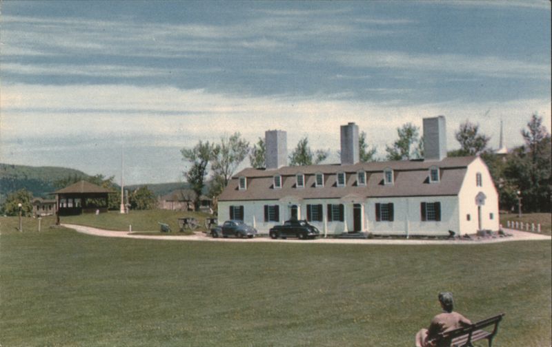 Old Fort Anne at Annapolis Royal NS Canada NOVA SCOTIA BUREAU OF INFORMATION