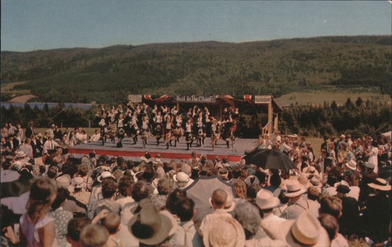 Highland Dancing & Bagpiping at Gaelic Mod, St. Ann, NS Canada