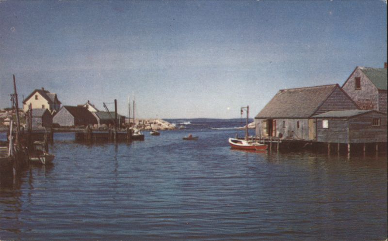 Peggy's Cove, NS - Tranquil Fishing Village Harbour Canada