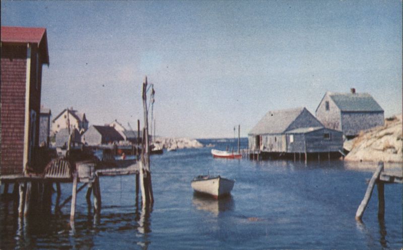 Peggy's Cove Fishing Village, Nova Scotia NS Canada