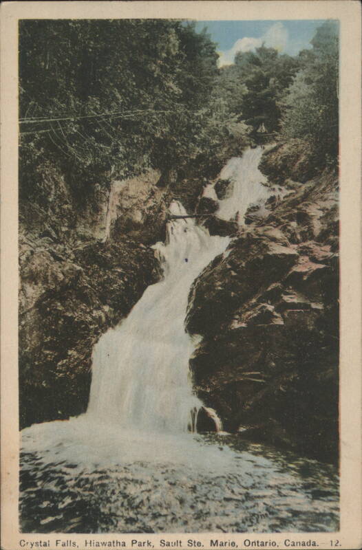 Crystal Falls, Hiawatha Park, Sault Ste. Marie ON Canada