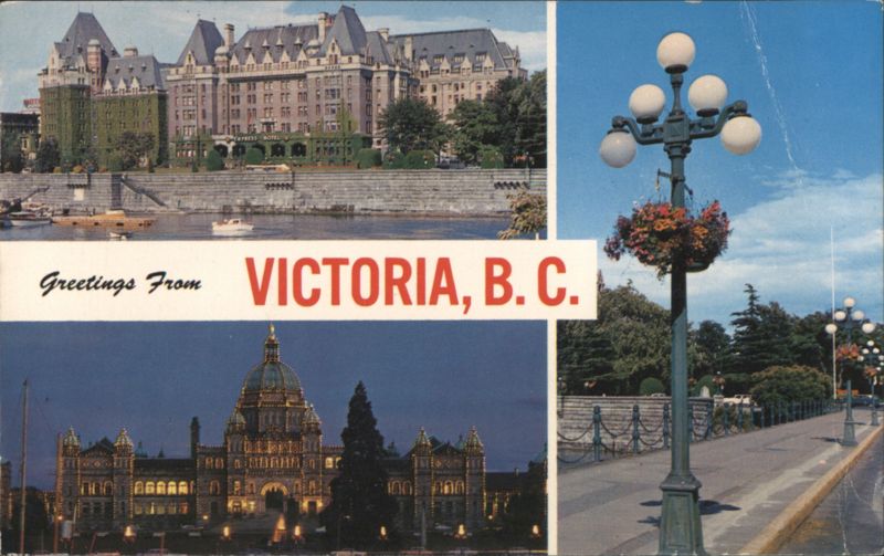 Empress Hotel, Parliament Buildings, Victoria, BC Canada