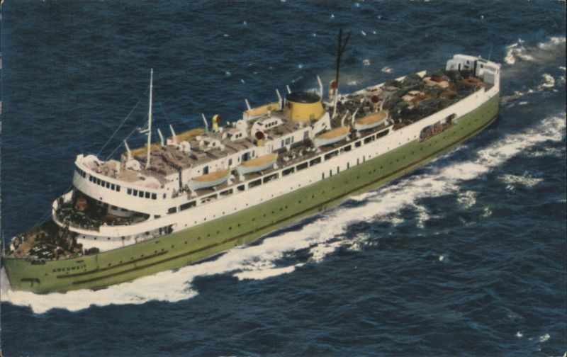 C. N. R. Car Ferry Abegweit between PEI & New Brunswick Borden Canada
