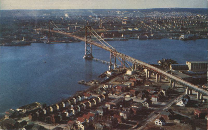 Angus L. MacDonald Bridge, Halifax, NS Canada Royal Canadian Navy