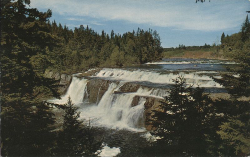 Lepreau Falls, New Brunswick NB Canada S.J. Hayward