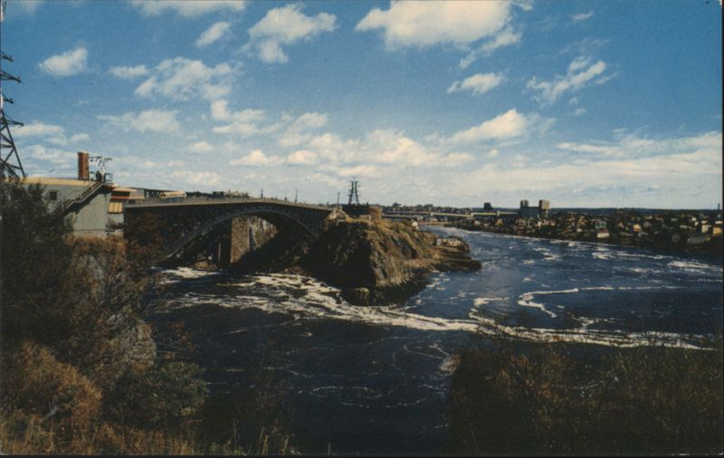 Low Water - Reversing Falls, Saint John, New Brunswick NB Canada