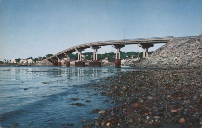Franklin D. Roosevelt Memorial Bridge Lubec Maine Les Smith