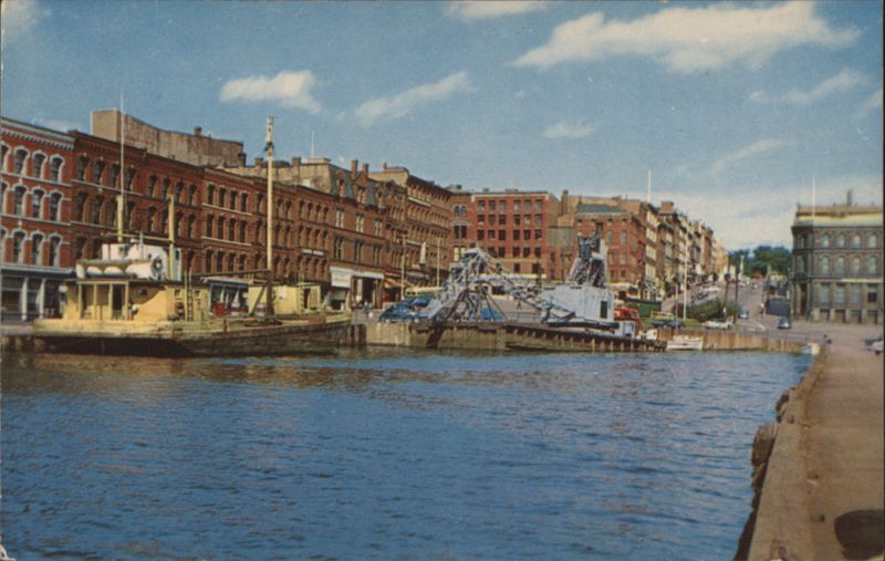 High Tide, Market Slip, Saint John, New Brunswick NB Canada