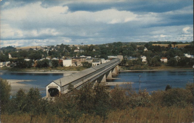 Longest Covered Bridge in the World, Hartland NB Canada