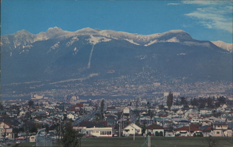 Grouse Mountain, Vancouver, BC - City View Canada H. D. Von Tiesenhausen
