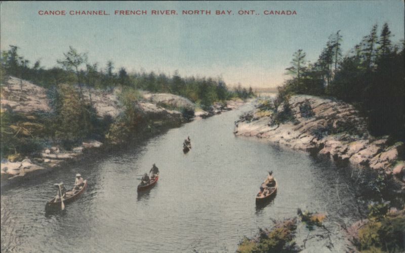 Canoe Channel, French River, North Bay, ON, Canada