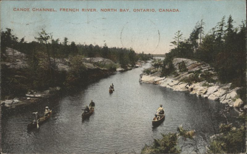 Canoe Channel, French River, North Bay, ON Canada Ontario