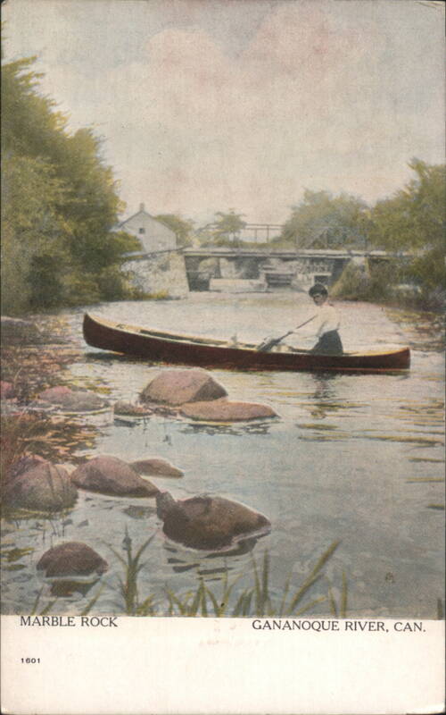 Marble Rock, Gananoque River, ON, Canada Ontario