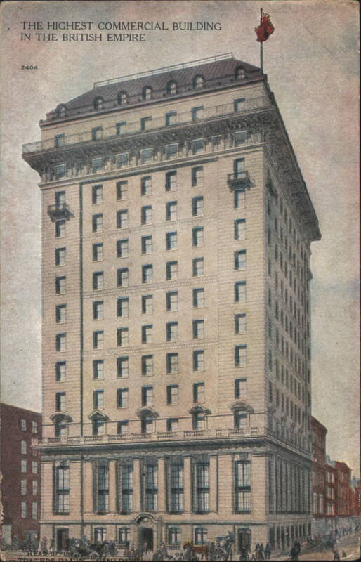 Traders Bank Building, Highest Commercial Building in the British Empire Toronto Canada