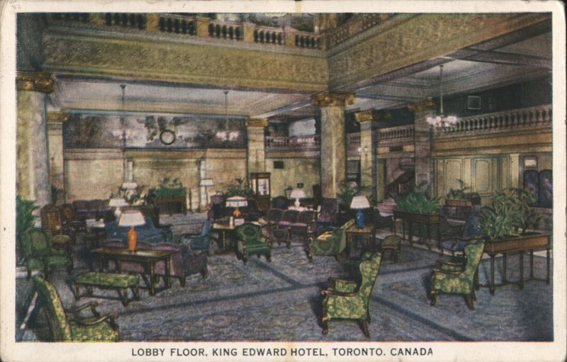 King Edward Hotel Lobby Floor, Toronto Canada Ontario