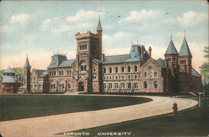 Toronto University Main Building, Spire & Towers Canada