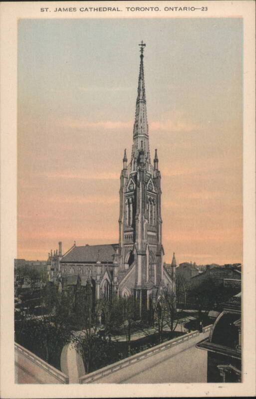 St. James Cathedral Spire, Toronto, Ontario Canada