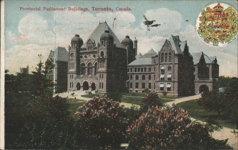 Provincial Parliament Buildings Toronto Canada Ontario
