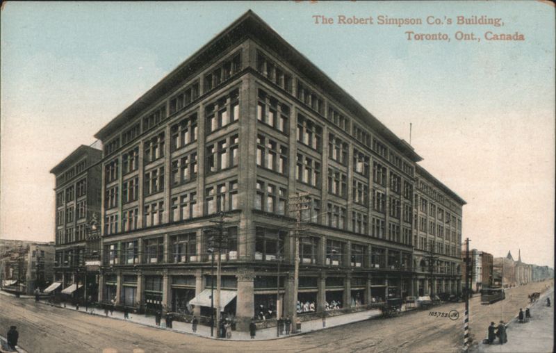 The Robert Simpson Co.'s Building, Toronto Canada Ontario