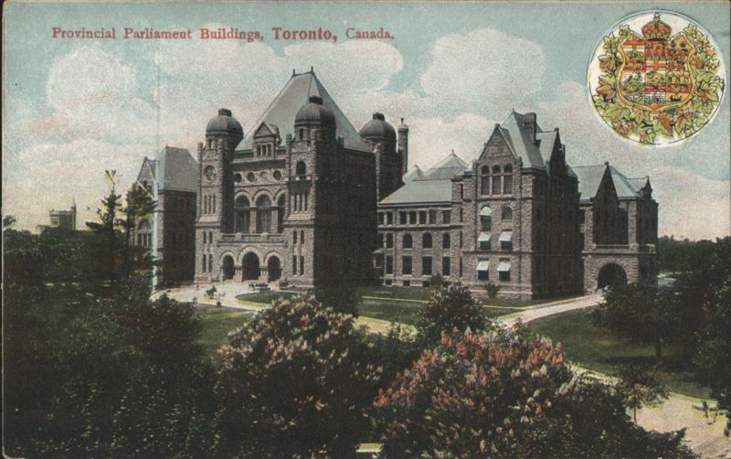 Provincial Parliament Buildings Toronto Canada Ontario