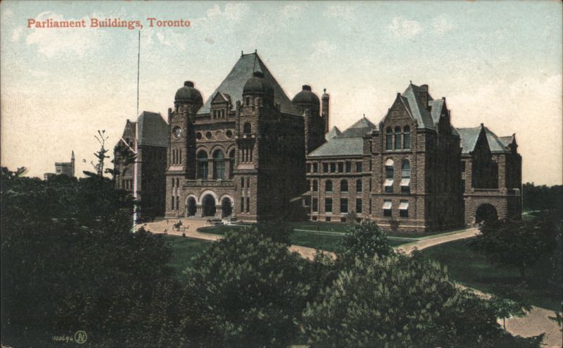 Parliament Buildings, Toronto Canada Ontario