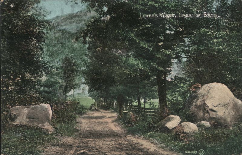 Lover's Walk, Lake of Bays ON Canada Ontario