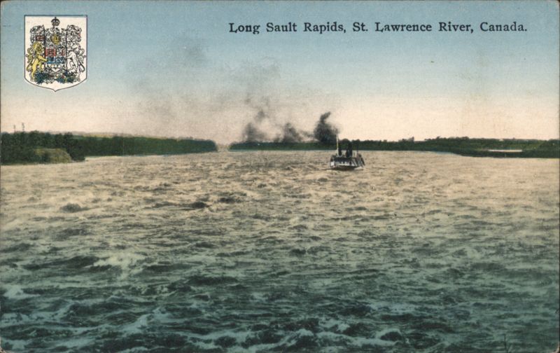 Long Sault Rapids, St. Lawrence River Canada Misc. Canada