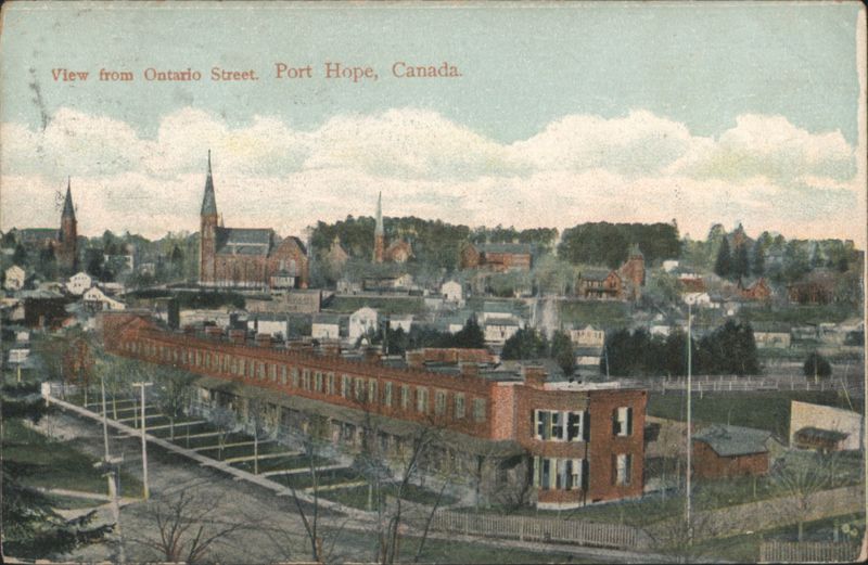 View from Ontario Street, Port Hope Canada