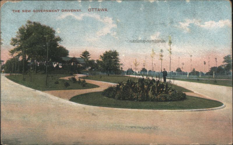 The New Government Driveway, Ottawa Canada Misc. Canada