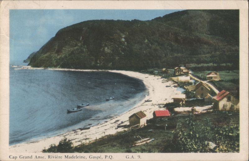 Cap Grand Anse, Rivière Madeleine, Gaspé, QC Canada