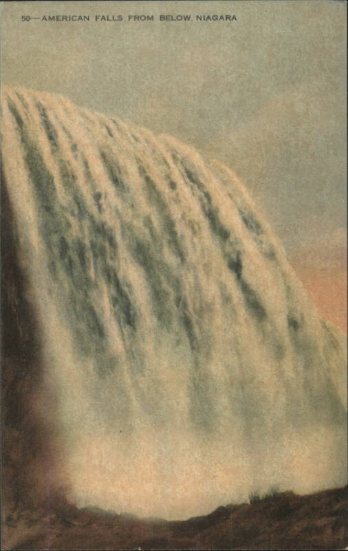 American Falls from Below, Niagara Niagara Falls New York