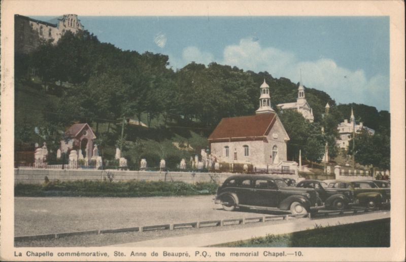 Memorial Chapel, Ste. Anne de Beaupré, QC Canada Quebec