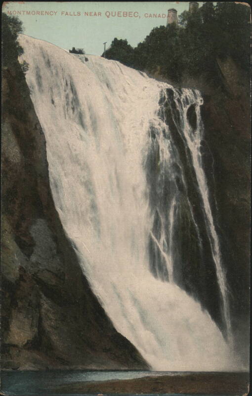 Montmorency Falls, Quebec, Canada QC