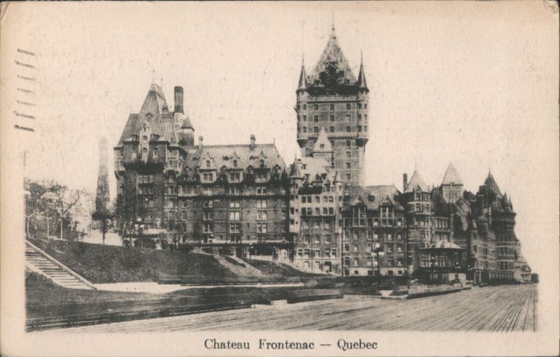 Chateau Frontenac - Quebec QC Canada