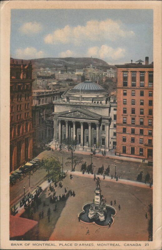 Bank of Montreal, Place d'Armes QC Canada Quebec