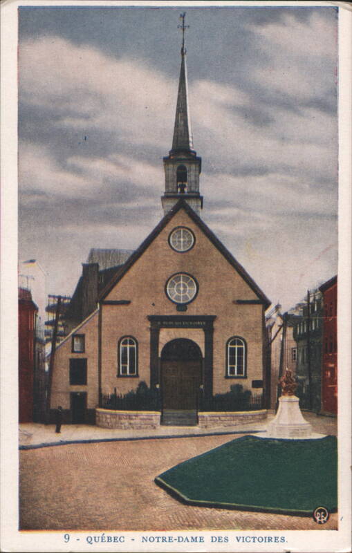 Notre-Dame des Victoires Church, Québec QC Canada