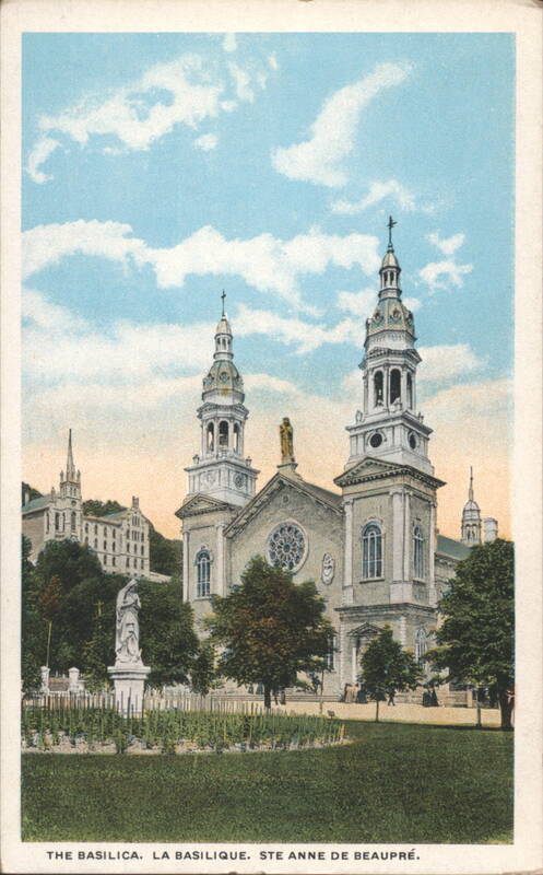 The Basilica, Sainte-Anne-de-Beaupré QC Canada Quebec