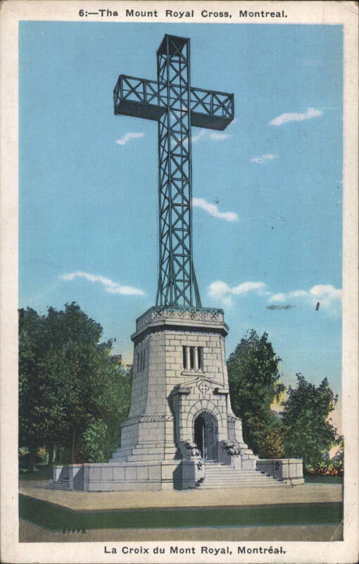 The Mount Royal Cross, Montreal QC Canada Quebec